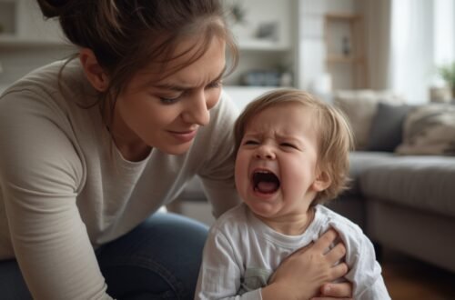How to Stop Toddler High Pitched Screaming with calm parenting support during an emotional moment at home