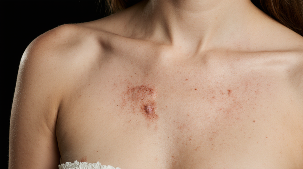 Female chest wall tumors pictures showing superficial chest wall lump appearance