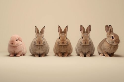 age how to tell how old a baby rabbit is by comparing newborn, fuzz, eyes open, and juvenile development stages