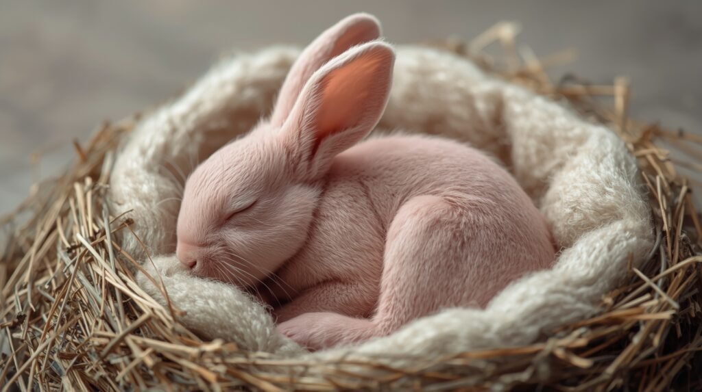 age how to tell how old a baby rabbit is newborn stage with no fur closed eyes and flat ears
