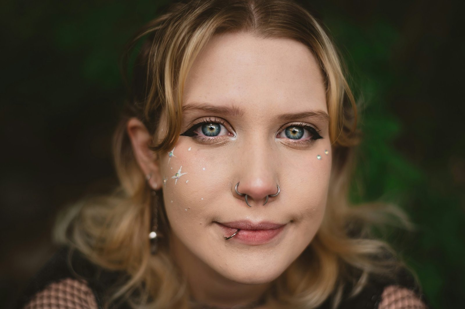 Fresh nostril piercing with stud showing early healing stage explaining how long does a nose piercing take to heal