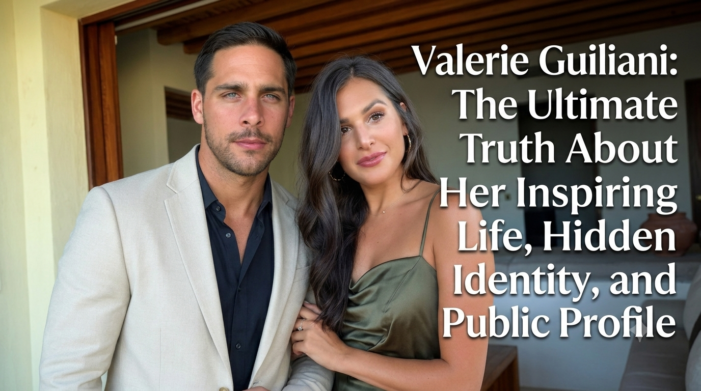 Valerie Guiliani covering personal background, public profile, online discussions, identity, and key facts.